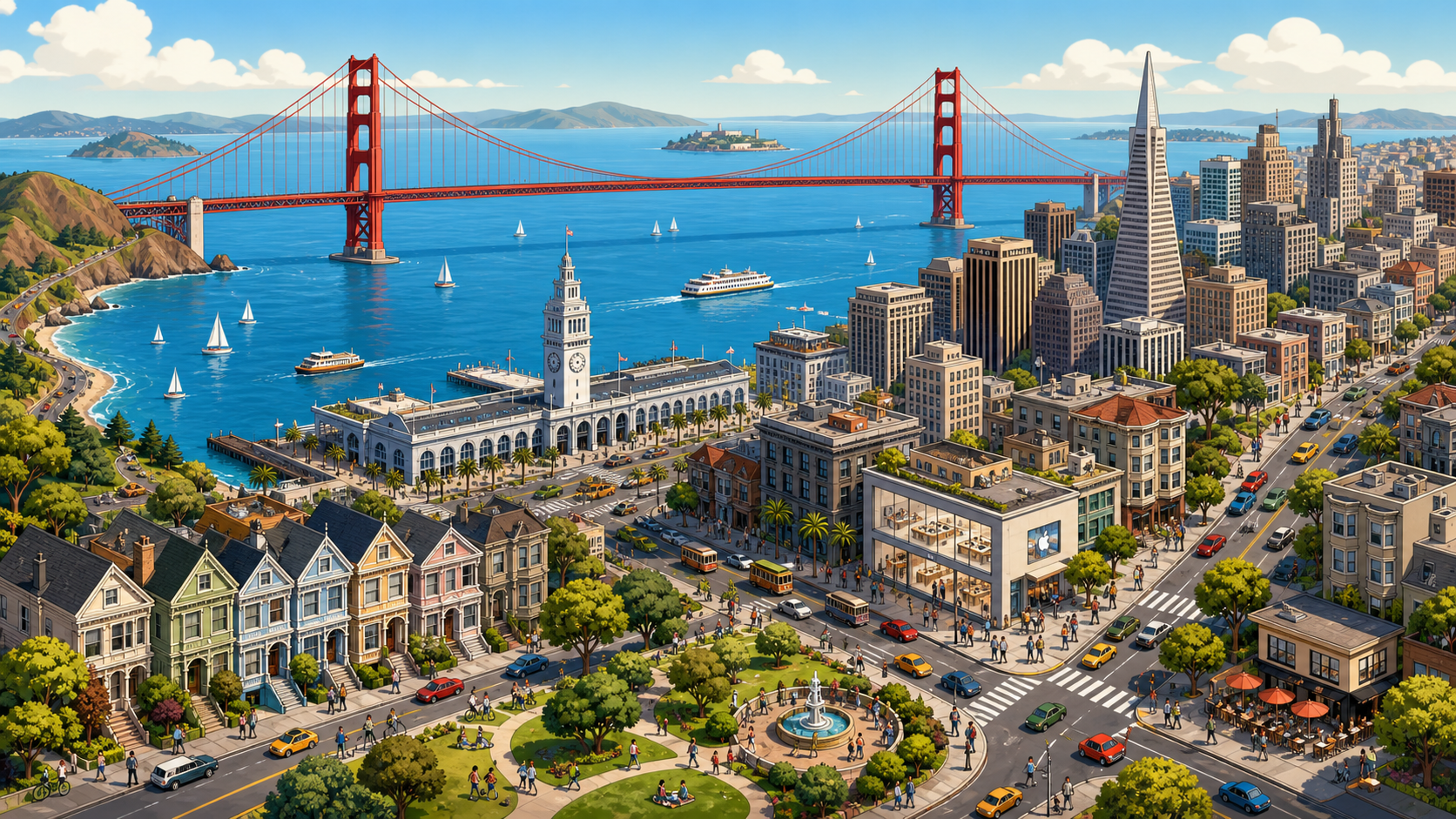 San Francisco source environment